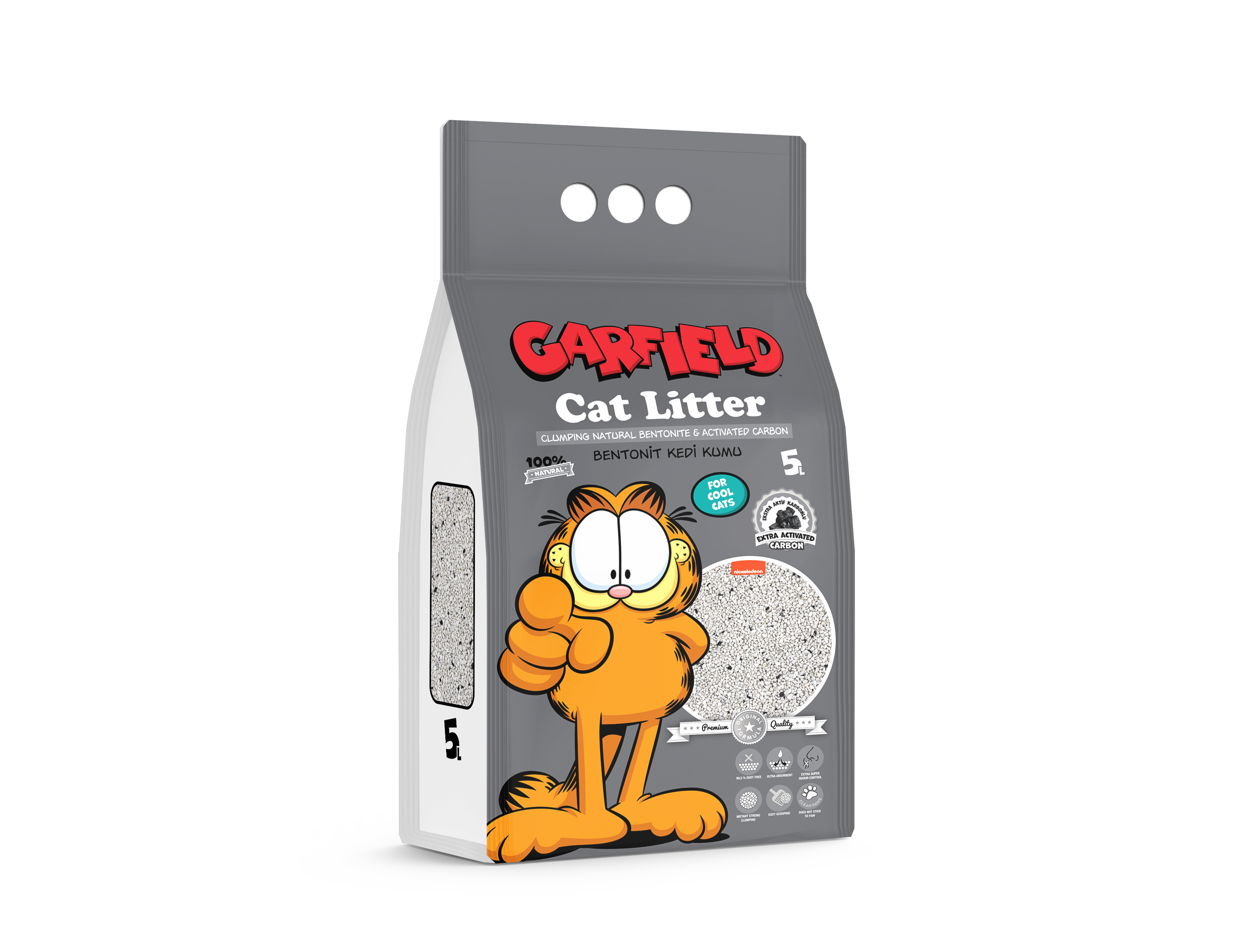 Garfield Katzenstreu mit Aktivkohle