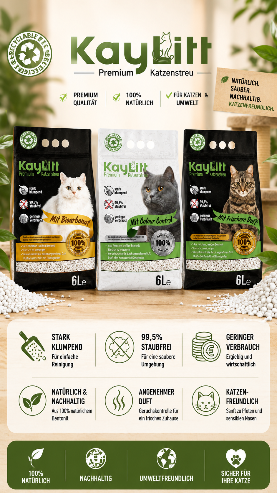 KayLitt Premium Ultra Klumpstreu