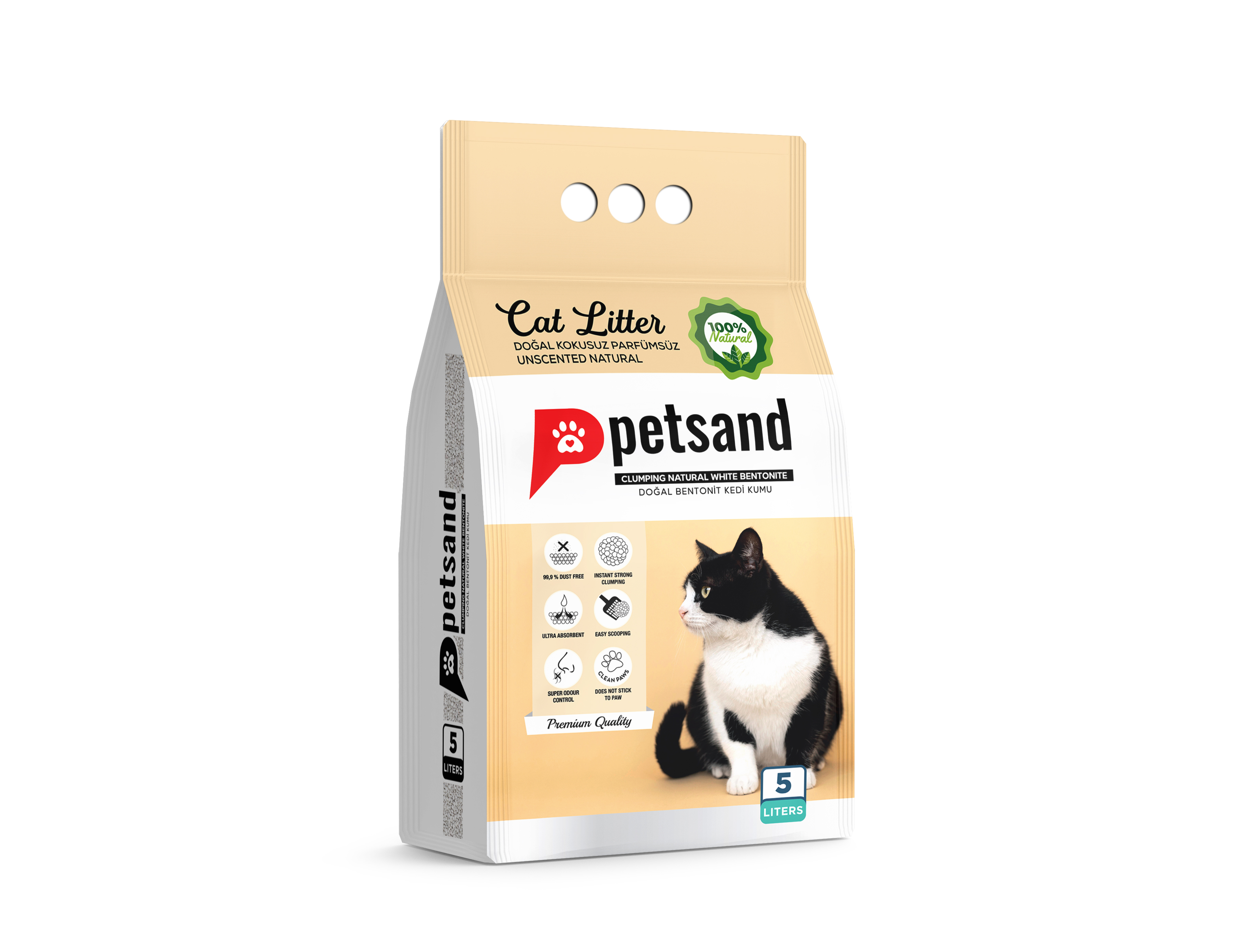 Petsand Katzenstreu Natural