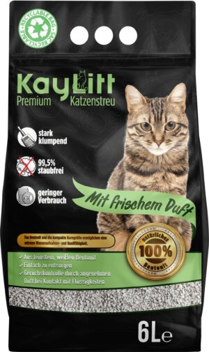 KayLitt Premium Ultra Katzenstreu mit frischem Duft